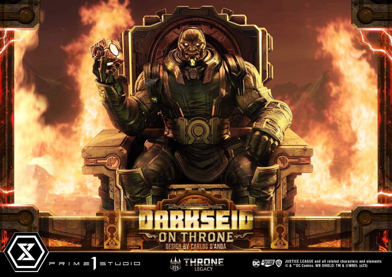 Justice League - Darkseid - Throne Legacy  (TLCDC-03DXS) - 1/4 - On Throne, DX Bonus Version (Prime 1 Studio) photo 56