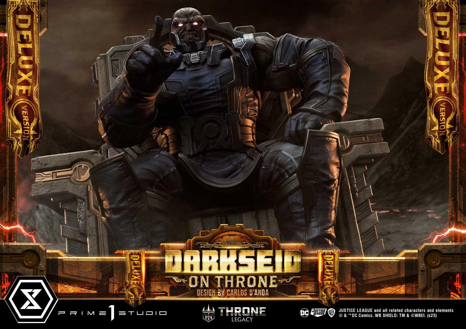 Justice League - Darkseid - Throne Legacy  (TLCDC-03DXS) - 1/4 - On Throne, DX Bonus Version (Prime 1 Studio) photo 76