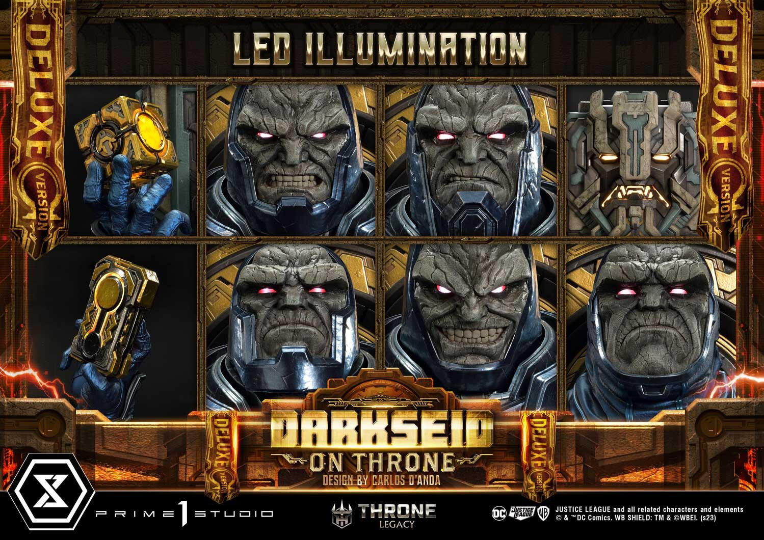Justice League - Darkseid - Throne Legacy  (TLCDC-03DXS) - 1/4 - On Throne, DX Bonus Version (Prime 1 Studio) photo 82
