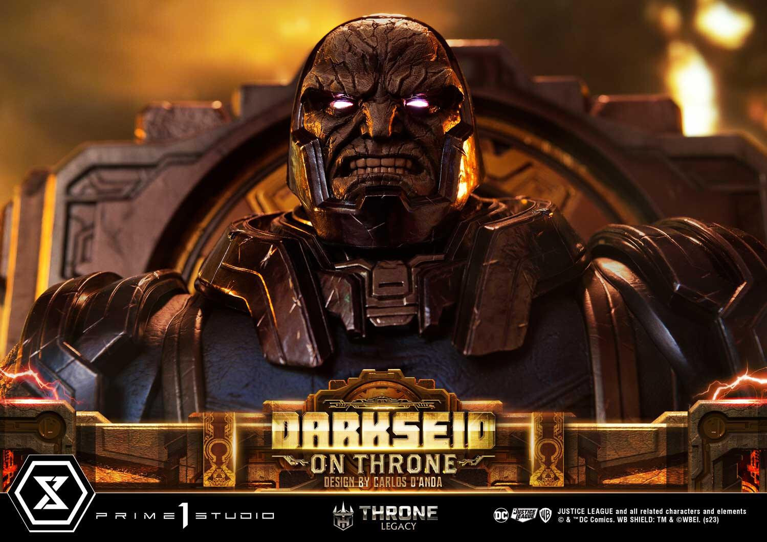 Justice League - Darkseid - Throne Legacy  (TLCDC-03DXS) - 1/4 - On Throne, DX Bonus Version (Prime 1 Studio) photo 98