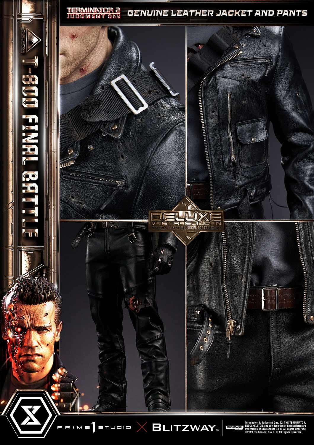 Terminator 2: Judgment Day - T-800 - Museum Masterline Series (MMT2-02DX) - 1/3 - DX Version, Final Battle (Blitzway, Prime 1 Studio) photo 7