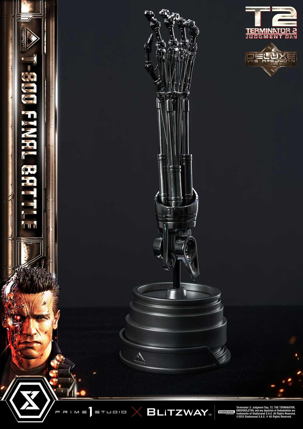 Terminator 2: Judgment Day - T-800 - Museum Masterline Series (MMT2-02DX) - 1/3 - DX Version, Final Battle (Blitzway, Prime 1 Studio) photo 14