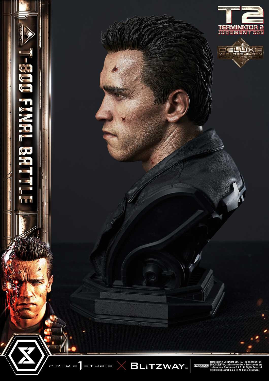 Terminator 2: Judgment Day - T-800 - Museum Masterline Series (MMT2-02DX) - 1/3 - DX Version, Final Battle (Blitzway, Prime 1 Studio) photo 29