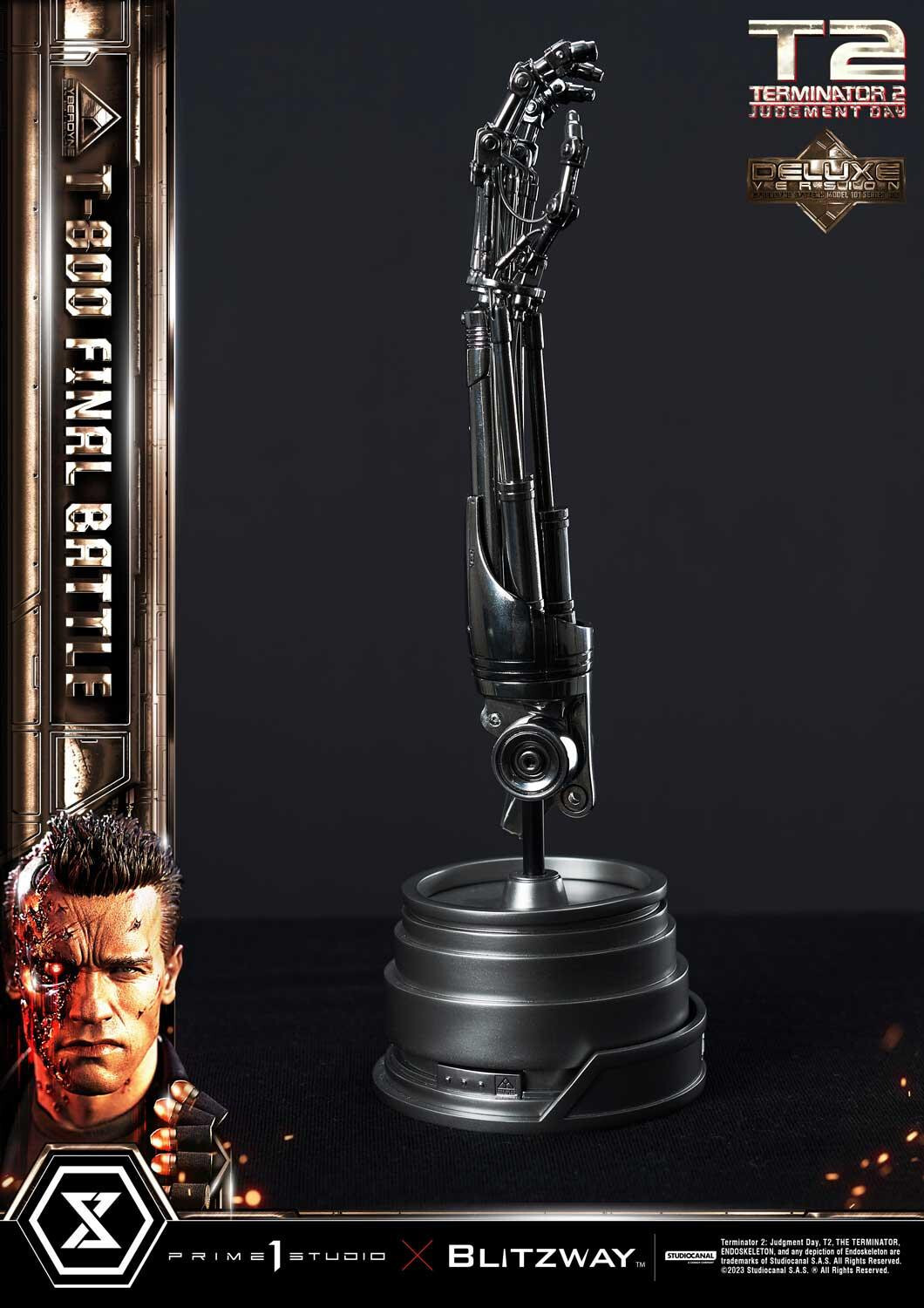 Terminator 2: Judgment Day - T-800 - Museum Masterline Series (MMT2-02DX) - 1/3 - DX Version, Final Battle (Blitzway, Prime 1 Studio) photo 30