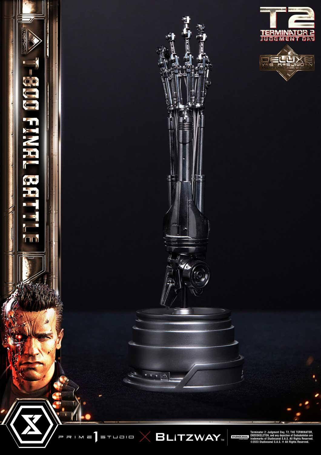 Terminator 2: Judgment Day - T-800 - Museum Masterline Series (MMT2-02DX) - 1/3 - DX Version, Final Battle (Blitzway, Prime 1 Studio) photo 31