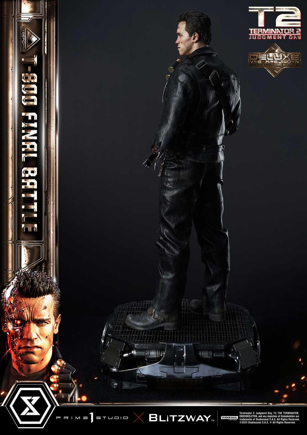 Terminator 2: Judgment Day - T-800 - Museum Masterline Series (MMT2-02DX) - 1/3 - DX Version, Final Battle (Blitzway, Prime 1 Studio) photo 47