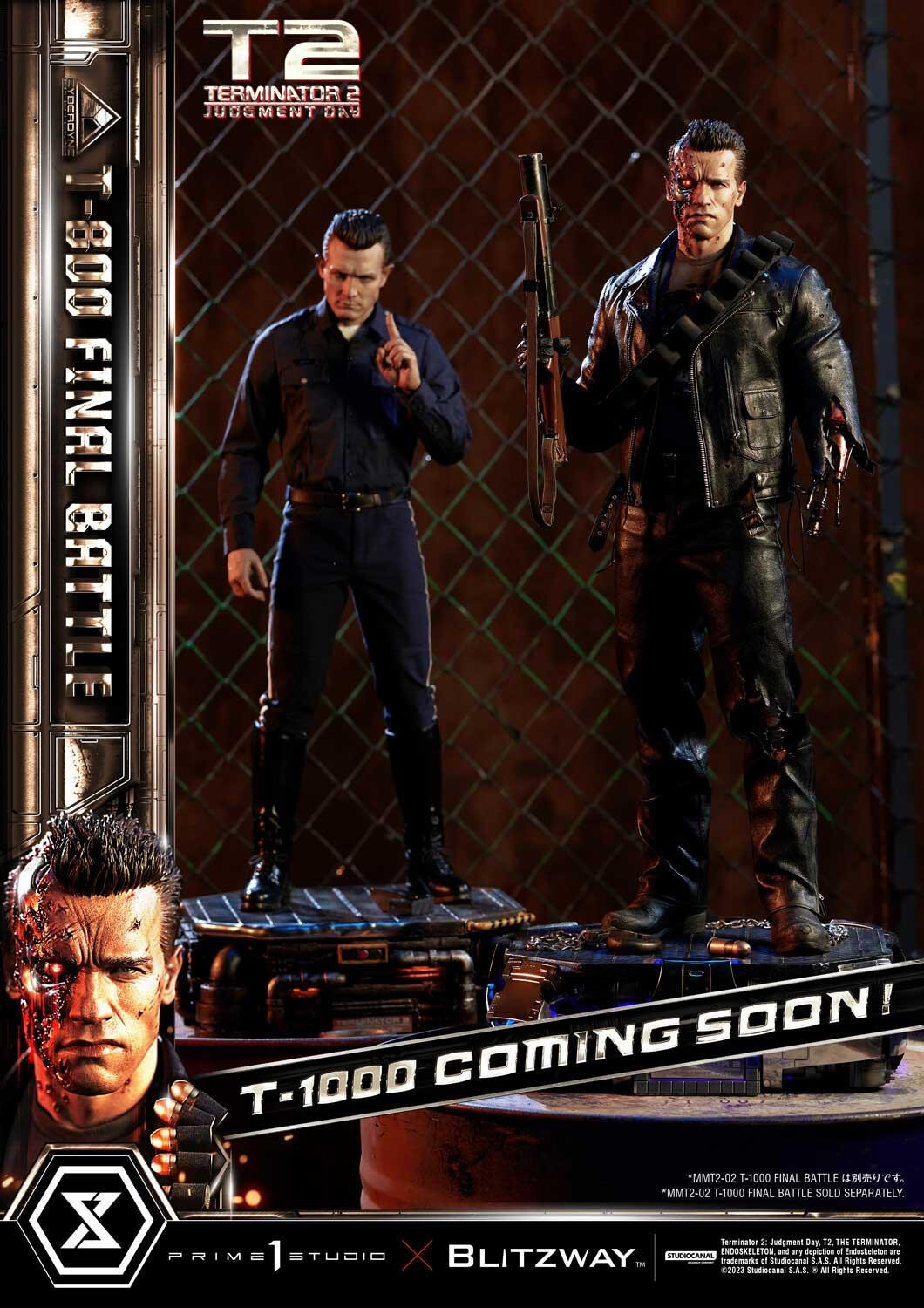 Terminator 2: Judgment Day - T-800 - Museum Masterline Series (MMT2-02DX) - 1/3 - DX Version, Final Battle (Blitzway, Prime 1 Studio) photo 55