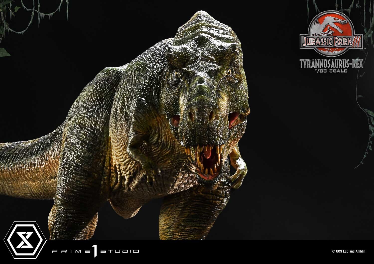 Jurassic Park III - Tyrannosaurus Rex - Prime Collectible Figures  (PCFJP-5) - 1/38 (Prime 1 Studio) photo 4