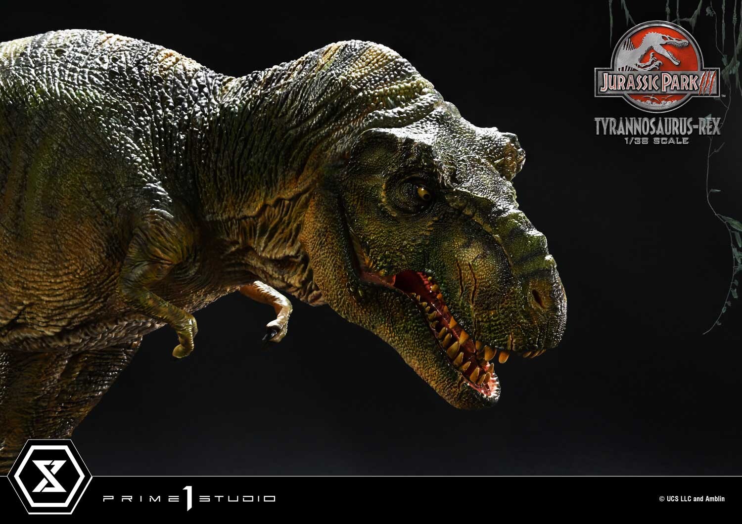 Jurassic Park III - Tyrannosaurus Rex - Prime Collectible Figures  (PCFJP-5) - 1/38 (Prime 1 Studio) photo 5