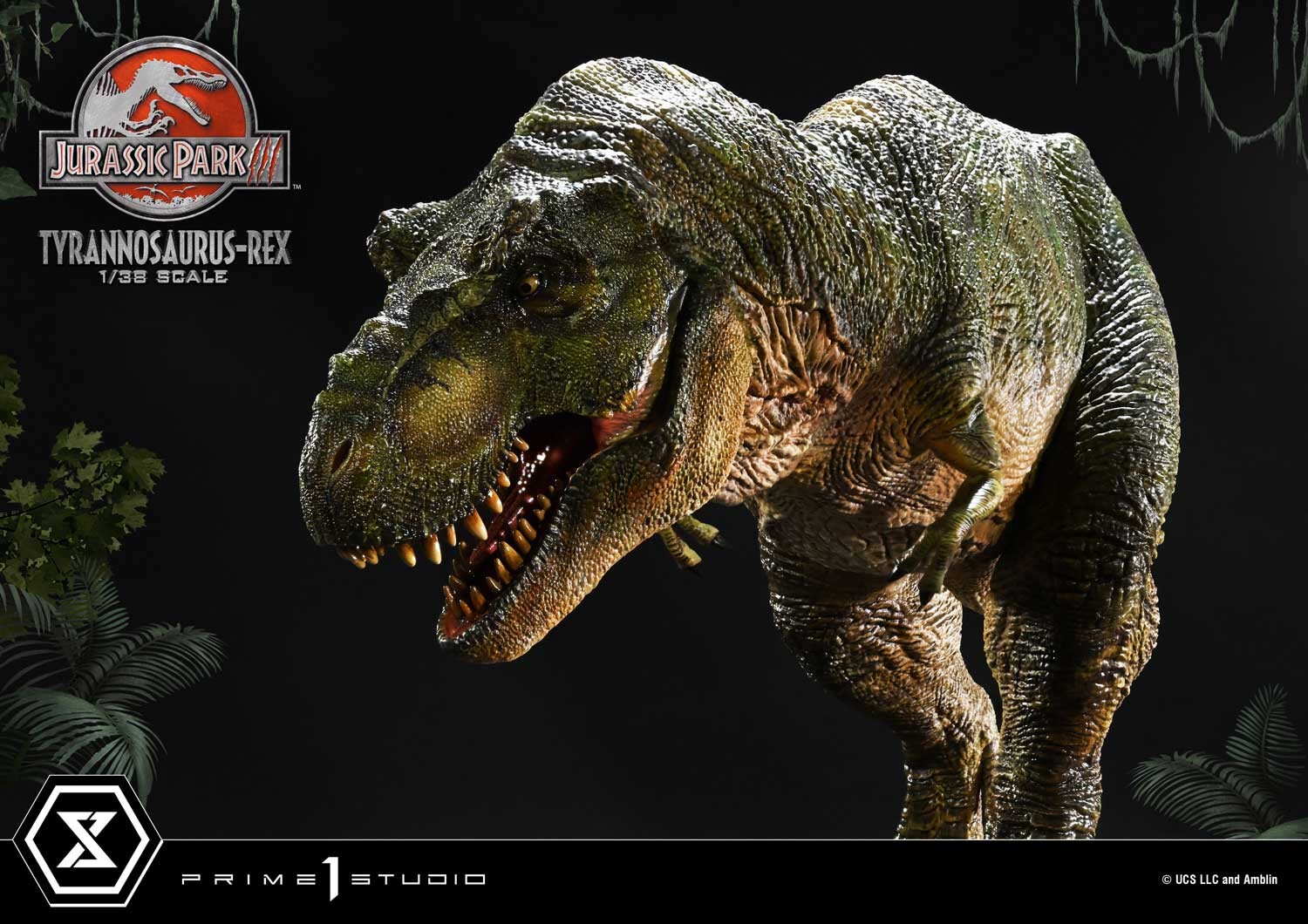 Jurassic Park III - Tyrannosaurus Rex - Prime Collectible Figures  (PCFJP-5) - 1/38 (Prime 1 Studio) photo 6