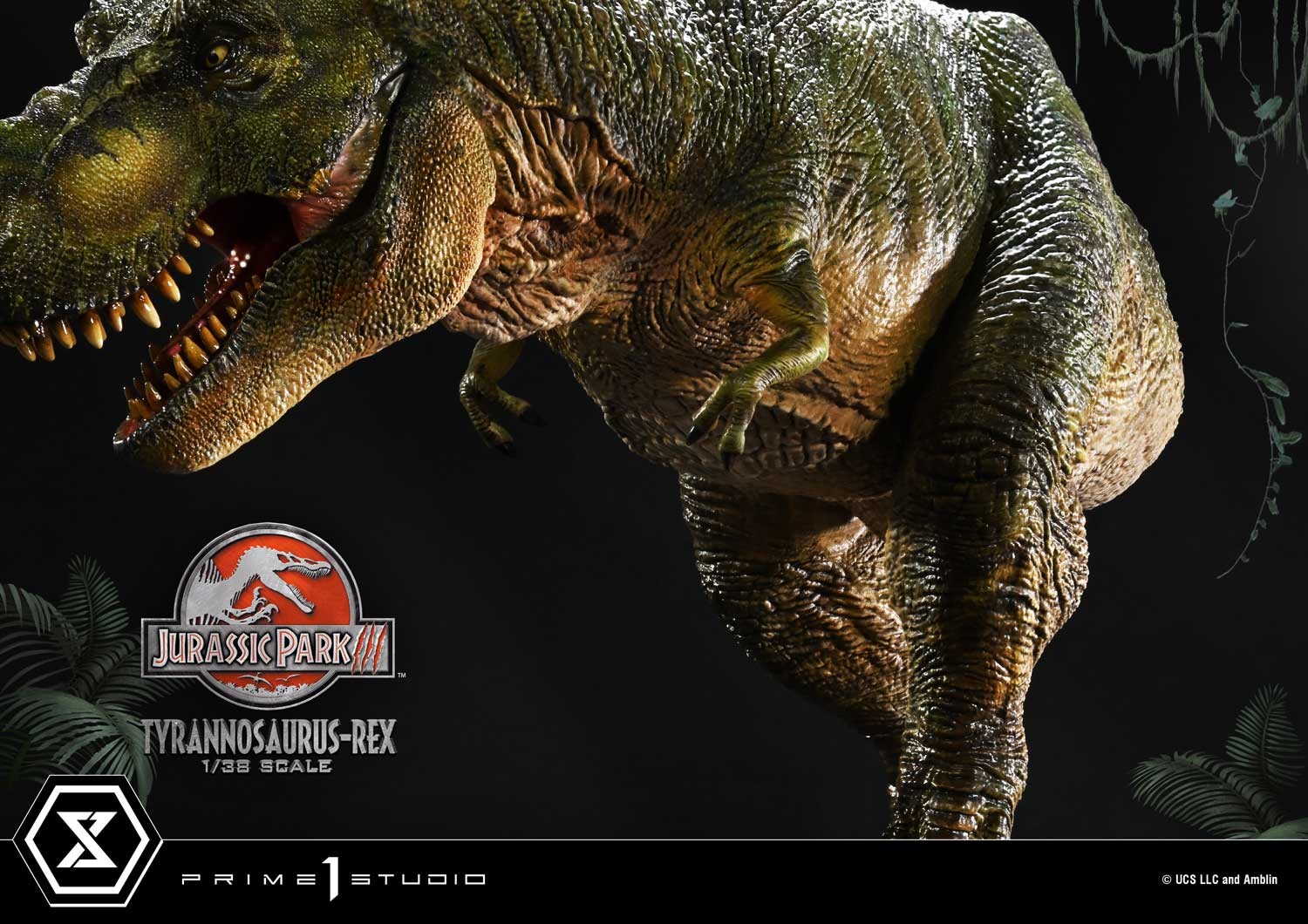 Jurassic Park III - Tyrannosaurus Rex - Prime Collectible Figures  (PCFJP-5) - 1/38 (Prime 1 Studio) photo 8