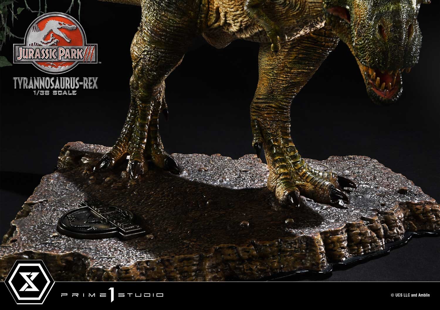 Jurassic Park III - Tyrannosaurus Rex - Prime Collectible Figures  (PCFJP-5) - 1/38 (Prime 1 Studio) photo 9