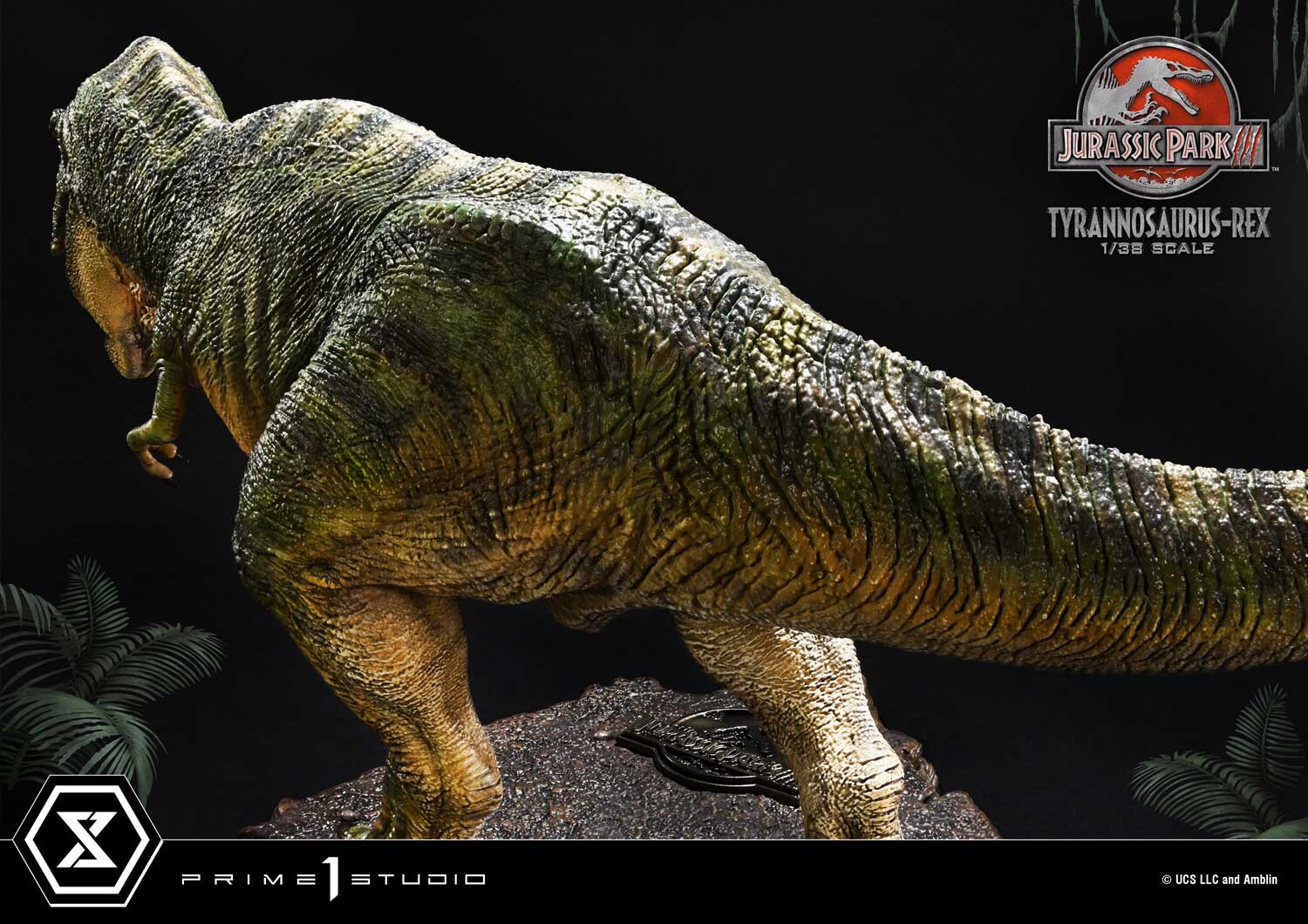 Jurassic Park III - Tyrannosaurus Rex - Prime Collectible Figures  (PCFJP-5) - 1/38 (Prime 1 Studio) photo 11