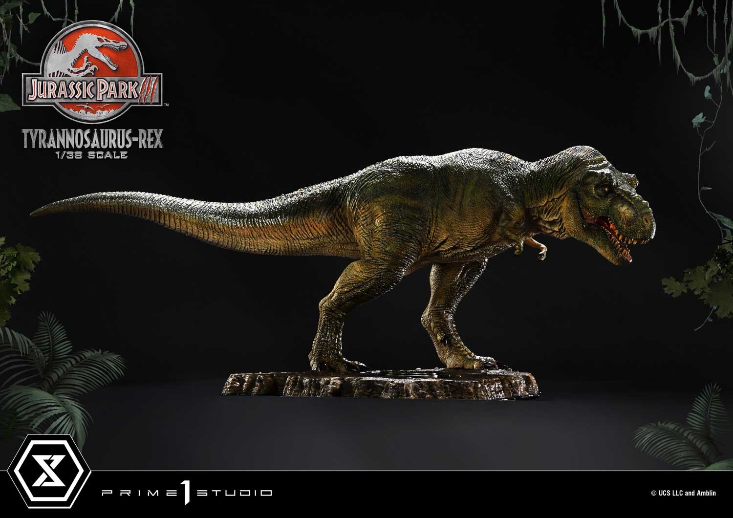 Jurassic Park III - Tyrannosaurus Rex - Prime Collectible Figures  (PCFJP-5) - 1/38 (Prime 1 Studio) photo 13