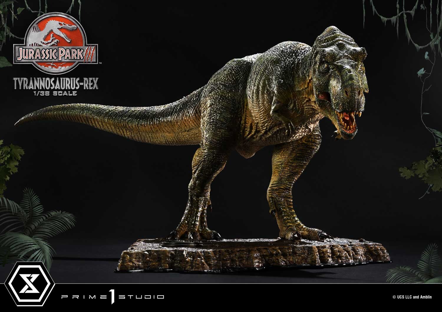 Jurassic Park III - Tyrannosaurus Rex - Prime Collectible Figures  (PCFJP-5) - 1/38 (Prime 1 Studio) photo 14