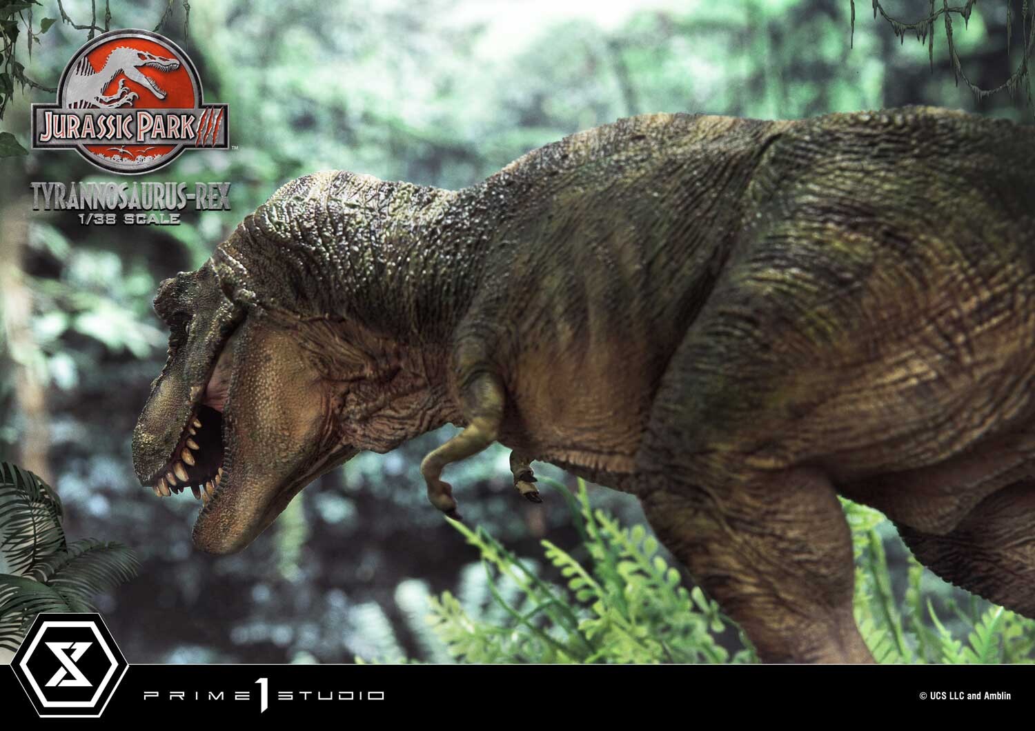 Jurassic Park III - Tyrannosaurus Rex - Prime Collectible Figures  (PCFJP-5) - 1/38 (Prime 1 Studio) photo 16