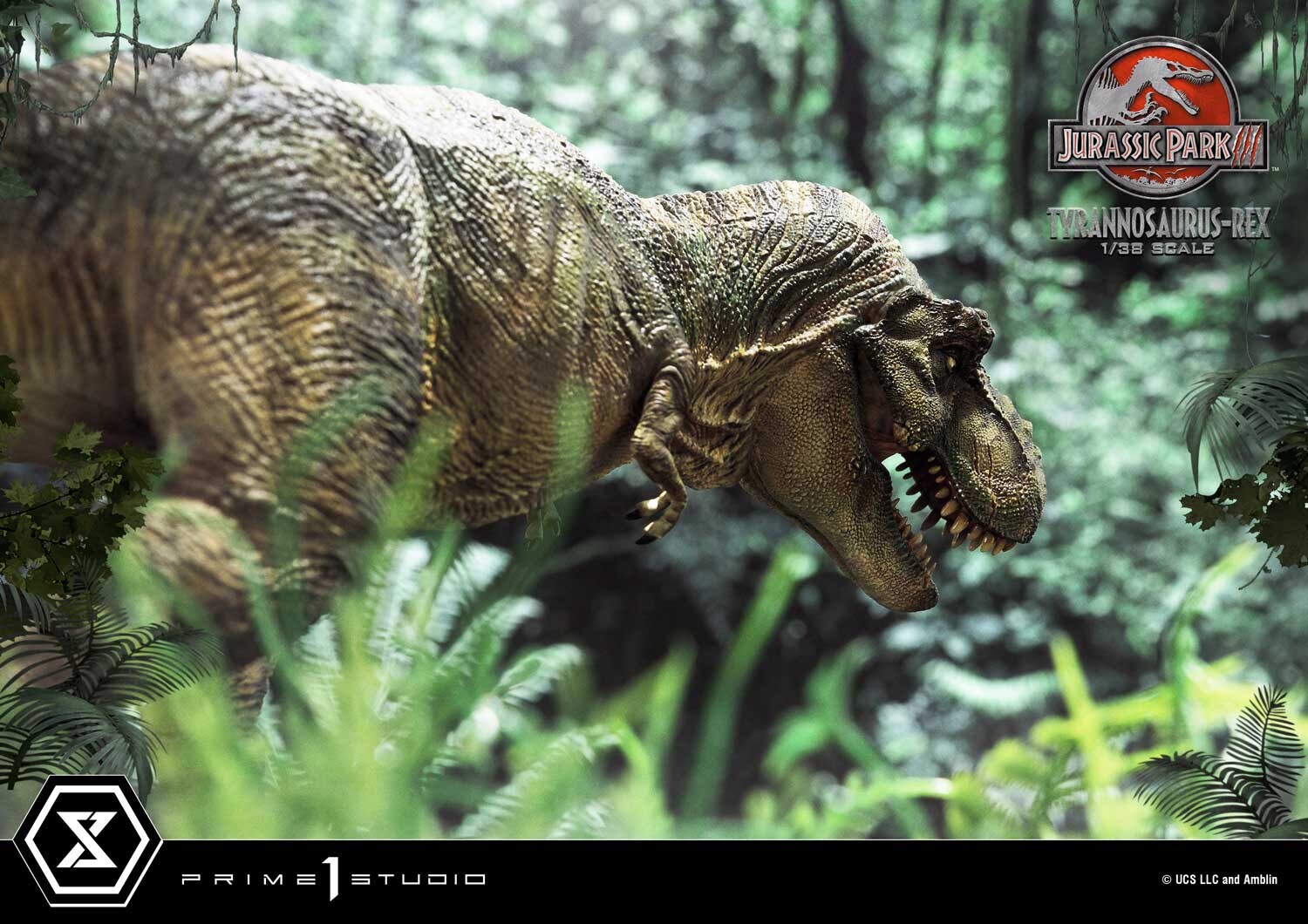 Jurassic Park III - Tyrannosaurus Rex - Prime Collectible Figures  (PCFJP-5) - 1/38 (Prime 1 Studio) photo 18
