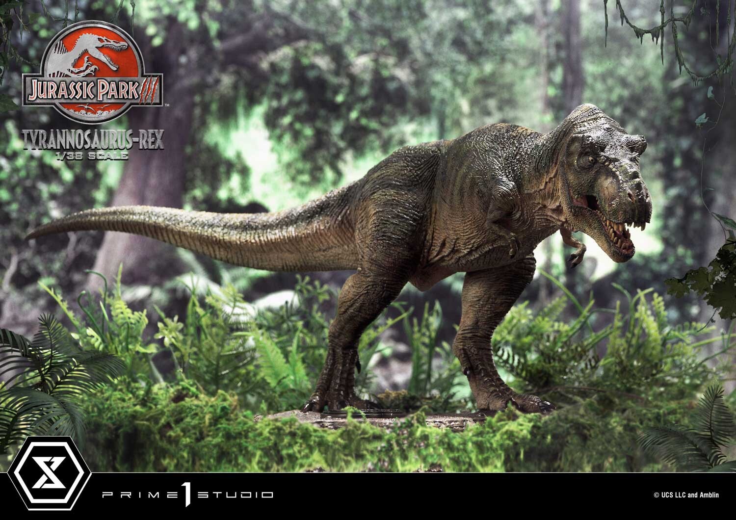 Jurassic Park III - Tyrannosaurus Rex - Prime Collectible Figures  (PCFJP-5) - 1/38 (Prime 1 Studio) photo 20