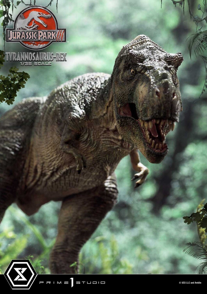 Jurassic Park III - Tyrannosaurus Rex - Prime Collectible Figures  (PCFJP-5) - 1/38 (Prime 1 Studio) photo 27