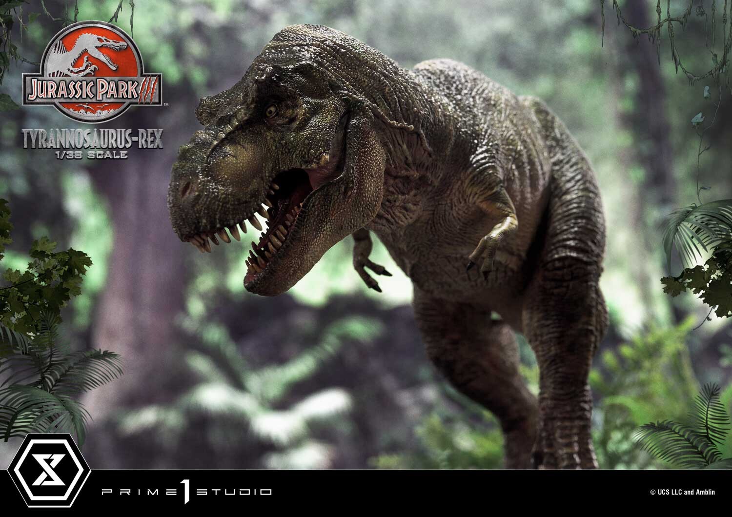 Jurassic Park III - Tyrannosaurus Rex - Prime Collectible Figures  (PCFJP-5) - 1/38 (Prime 1 Studio) photo 28