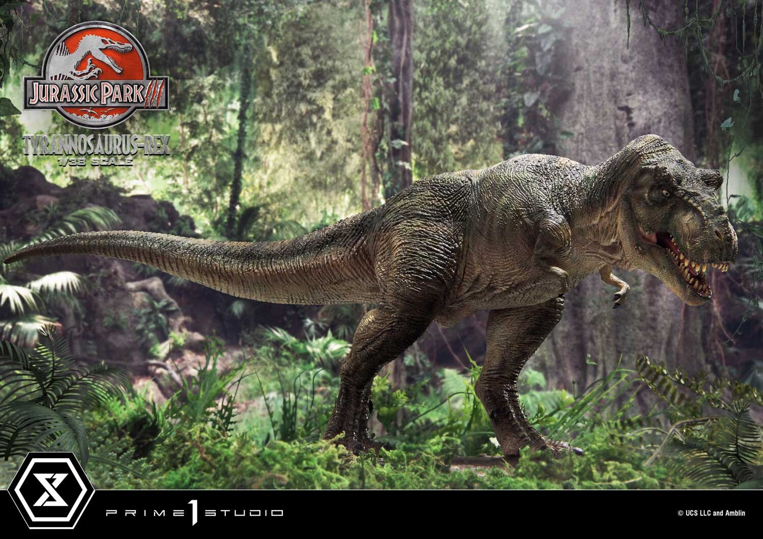 Jurassic Park III - Tyrannosaurus Rex - Prime Collectible Figures  (PCFJP-5) - 1/38 (Prime 1 Studio) photo 30