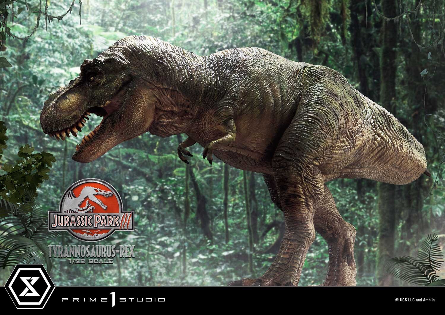 Jurassic Park III - Tyrannosaurus Rex - Prime Collectible Figures  (PCFJP-5) - 1/38 (Prime 1 Studio) photo 31