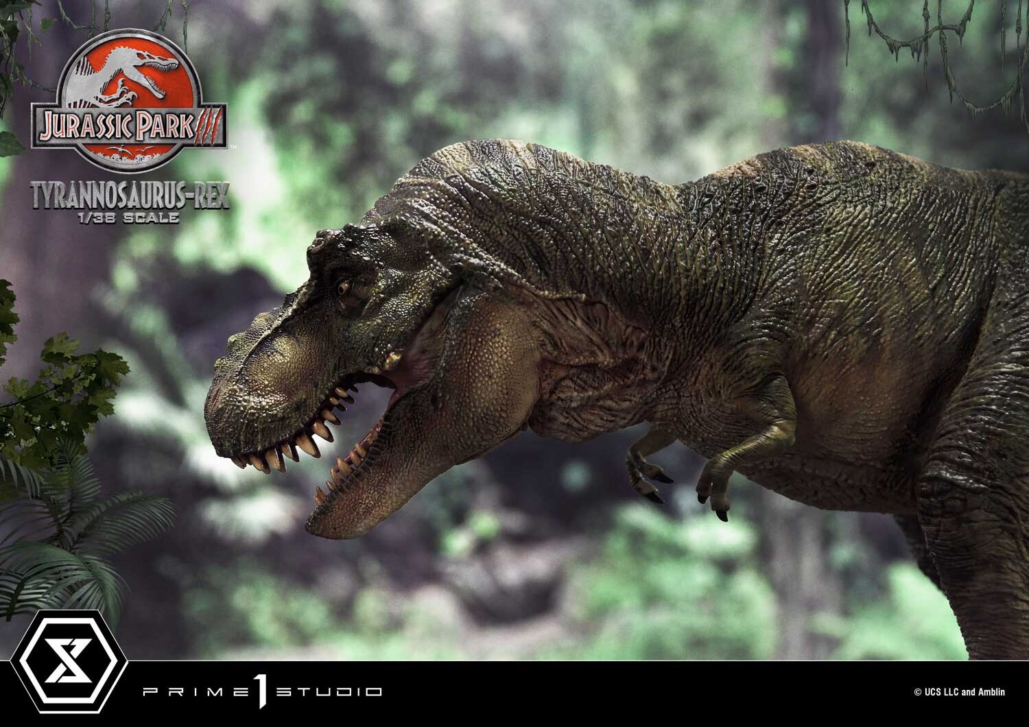 Jurassic Park III - Tyrannosaurus Rex - Prime Collectible Figures  (PCFJP-5) - 1/38 (Prime 1 Studio) photo 34