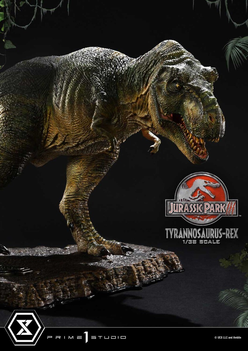 Jurassic Park III - Tyrannosaurus Rex - Prime Collectible Figures  (PCFJP-5) - 1/38 (Prime 1 Studio) photo 37