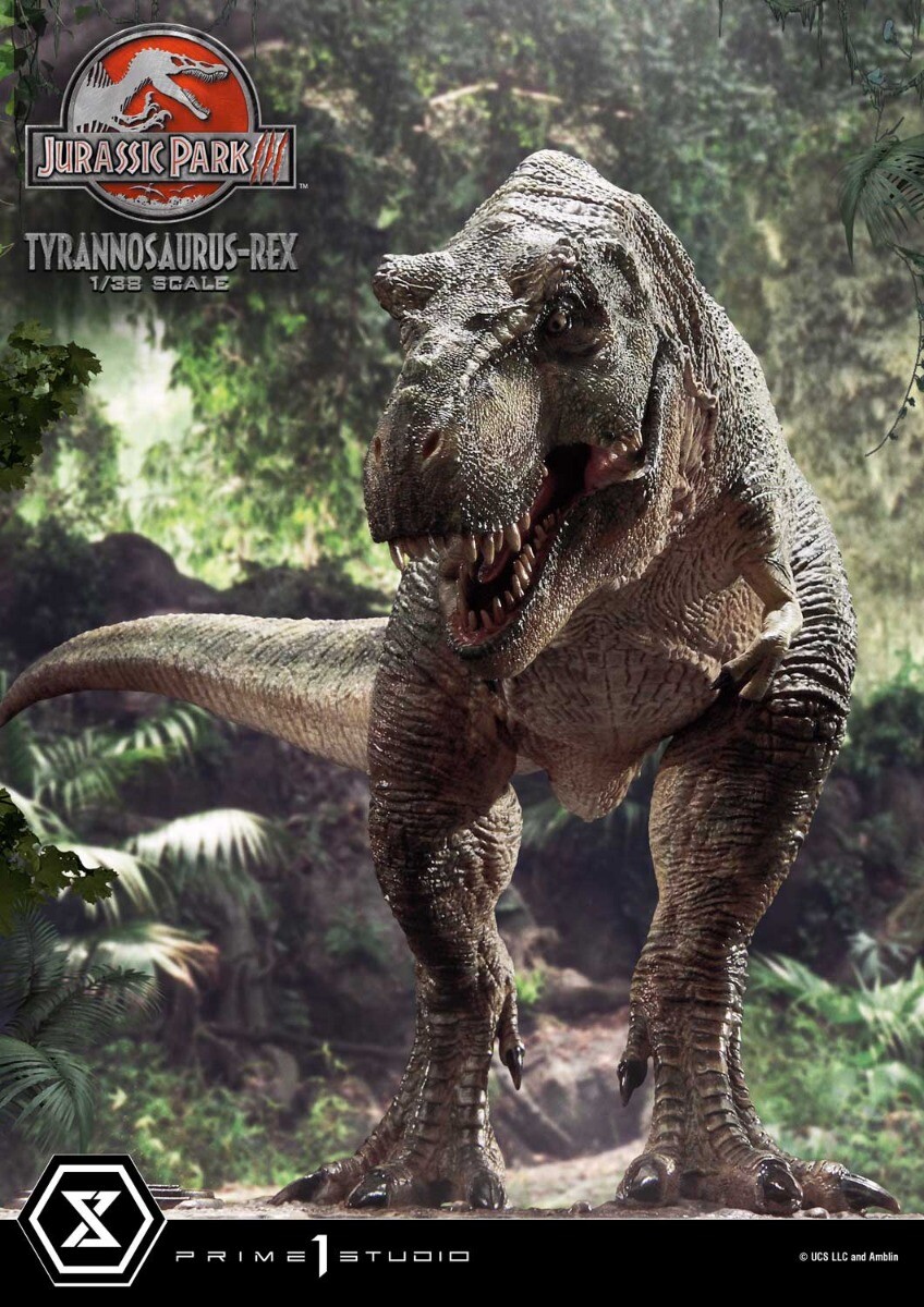 Jurassic Park III - Tyrannosaurus Rex - Prime Collectible Figures  (PCFJP-5) - 1/38 (Prime 1 Studio) photo 39