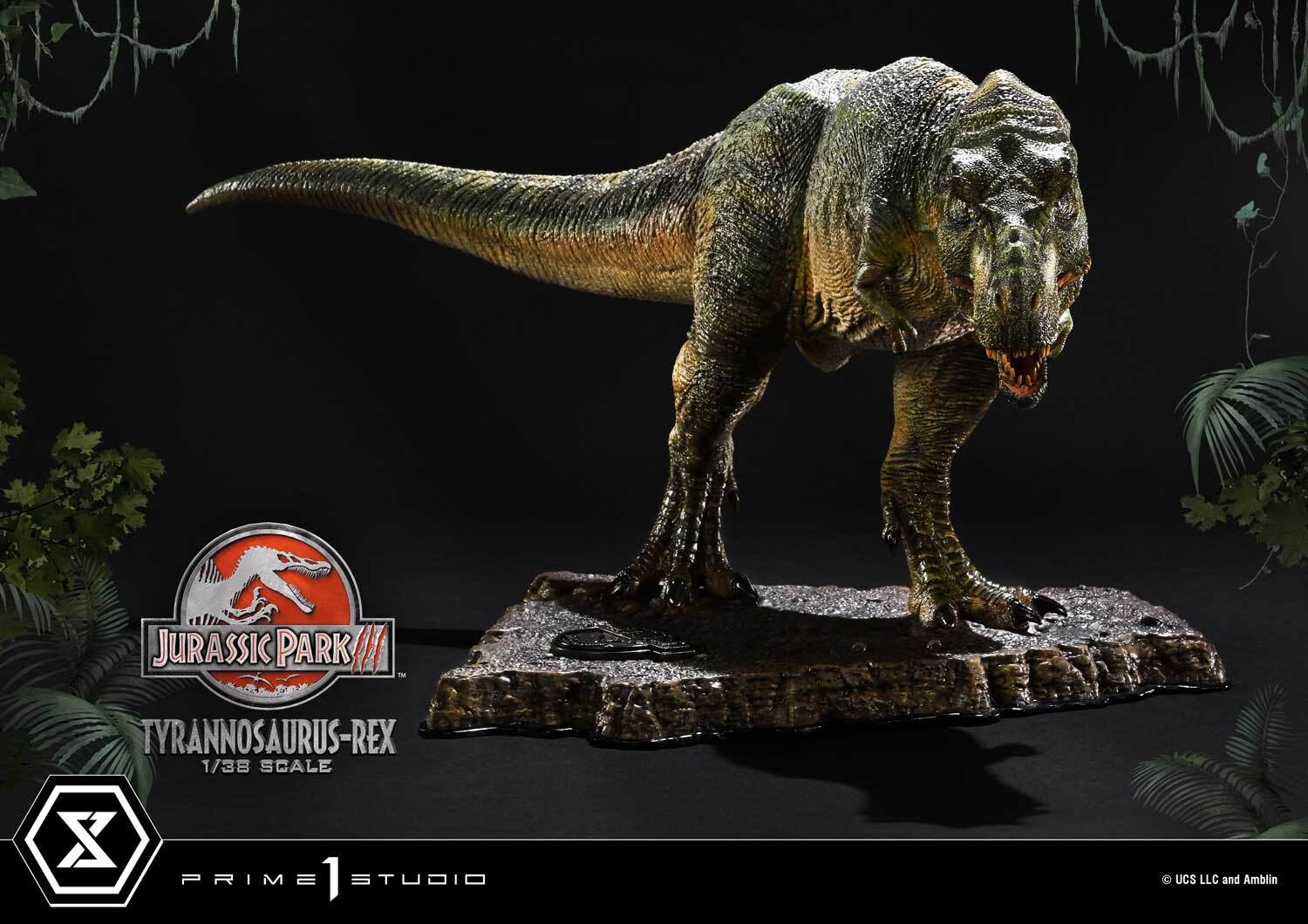 Jurassic Park III - Tyrannosaurus Rex - Prime Collectible Figures  (PCFJP-5) - 1/38 (Prime 1 Studio) photo 40