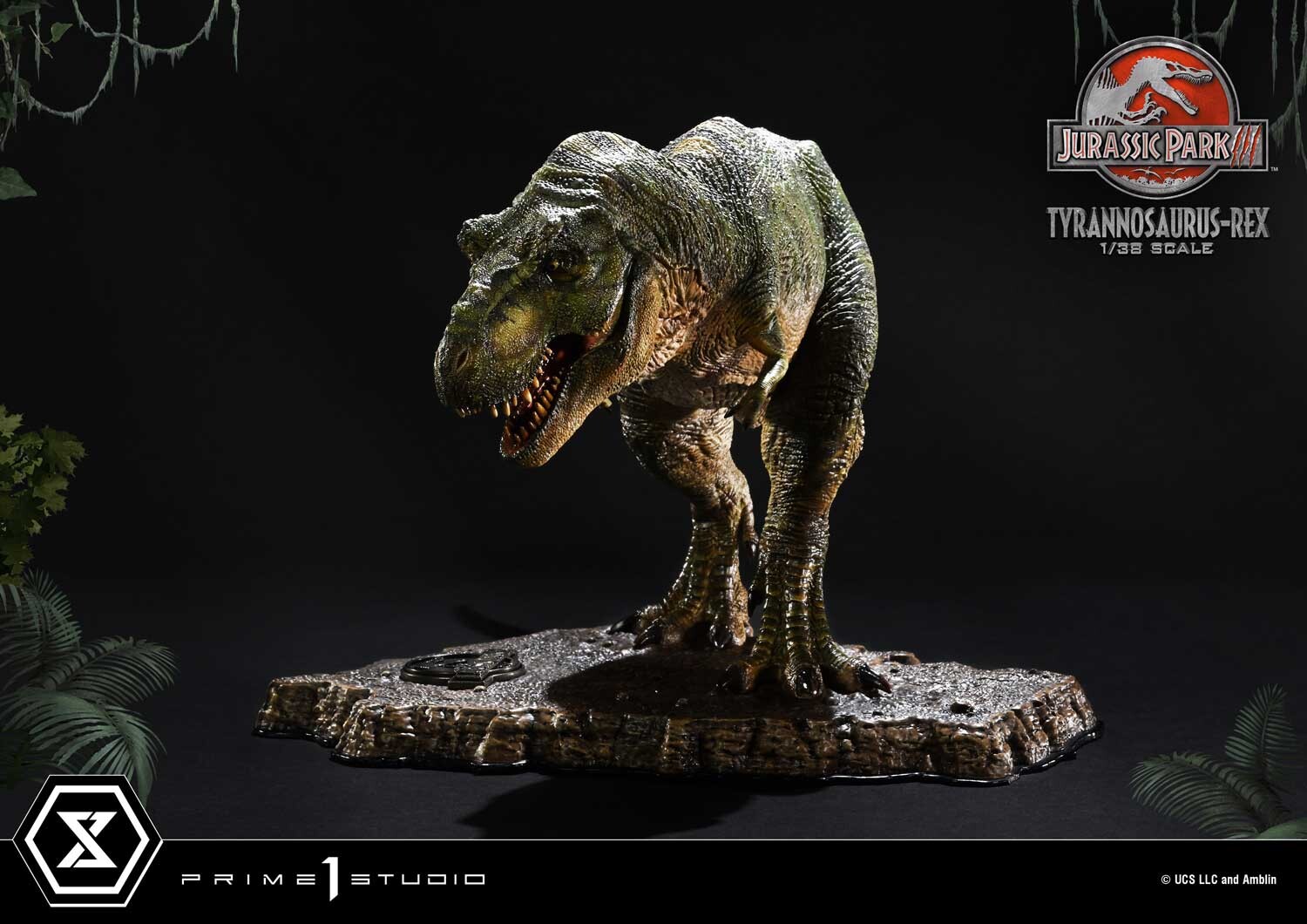 Jurassic Park III - Tyrannosaurus Rex - Prime Collectible Figures  (PCFJP-5) - 1/38 (Prime 1 Studio) photo 41