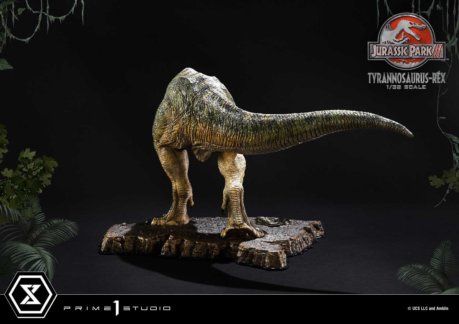 Jurassic Park III - Tyrannosaurus Rex - Prime Collectible Figures  (PCFJP-5) - 1/38 (Prime 1 Studio) photo 44