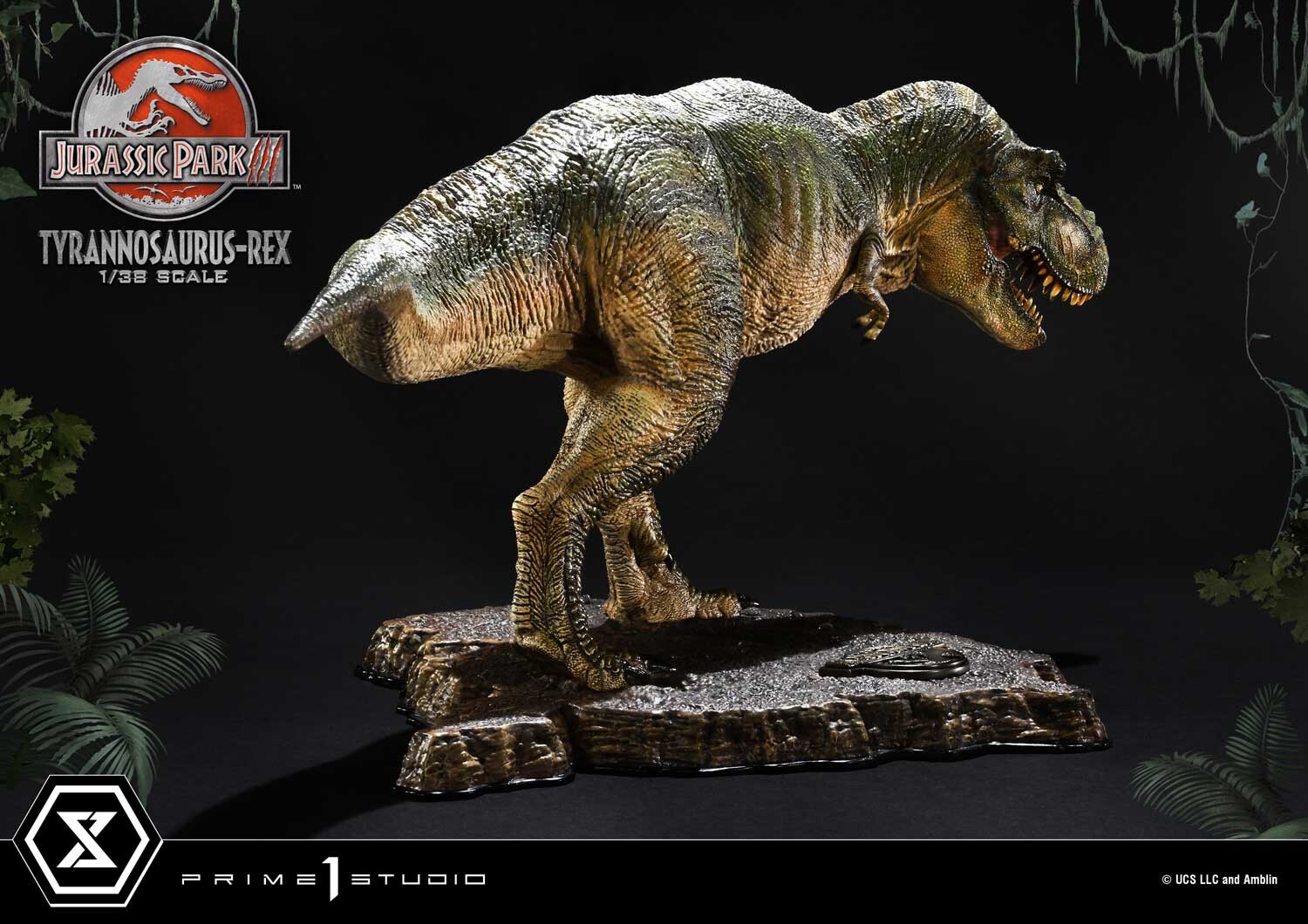 Jurassic Park III - Tyrannosaurus Rex - Prime Collectible Figures  (PCFJP-5) - 1/38 (Prime 1 Studio) photo 45