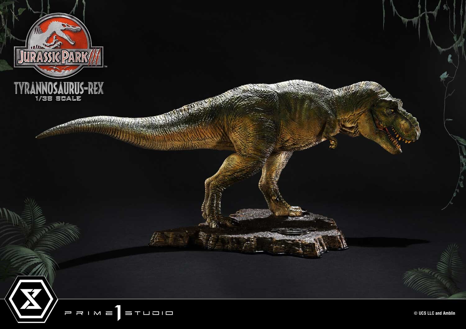 Jurassic Park III - Tyrannosaurus Rex - Prime Collectible Figures  (PCFJP-5) - 1/38 (Prime 1 Studio) photo 46