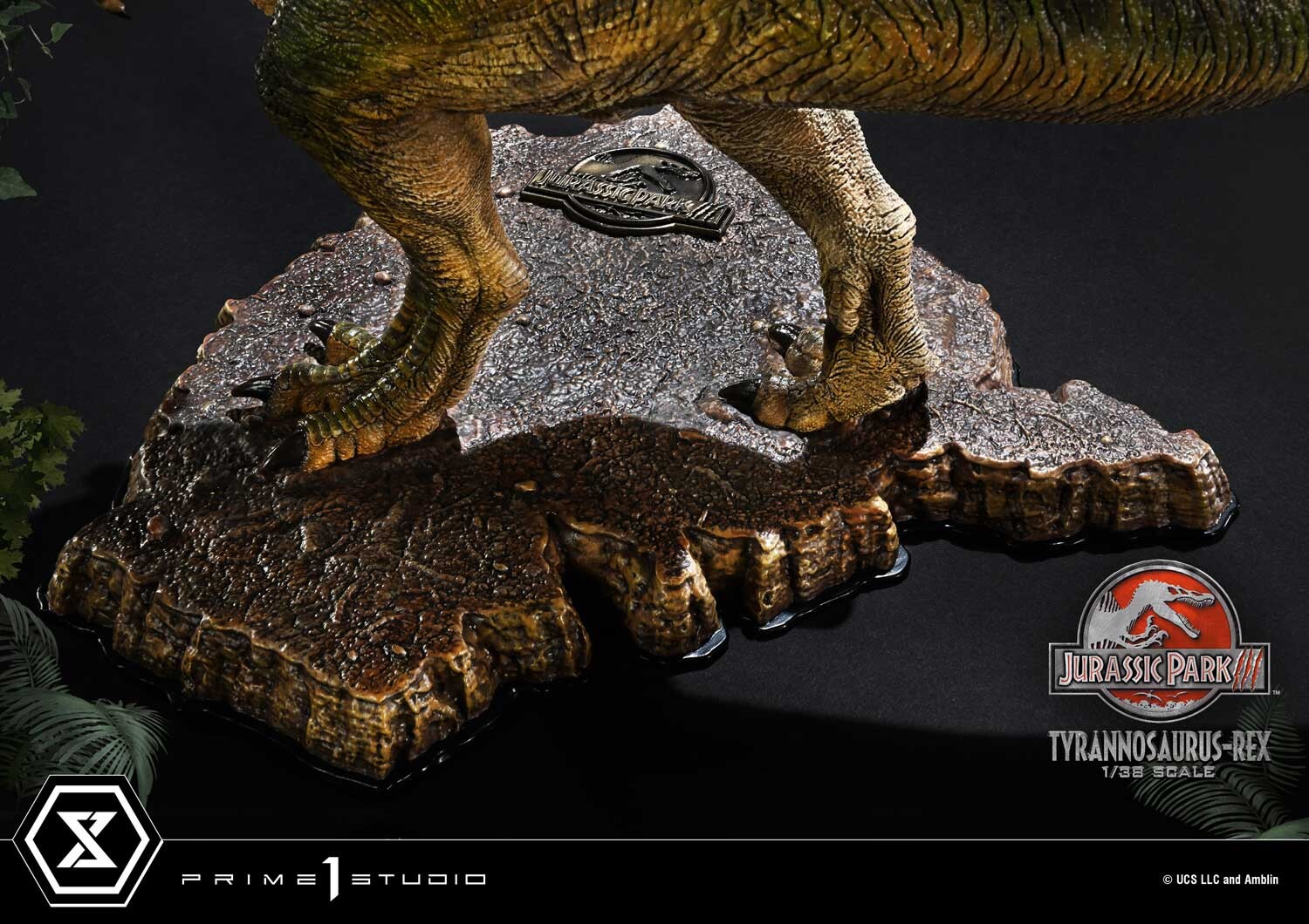 Jurassic Park III - Tyrannosaurus Rex - Prime Collectible Figures  (PCFJP-5) - 1/38 (Prime 1 Studio) photo 48