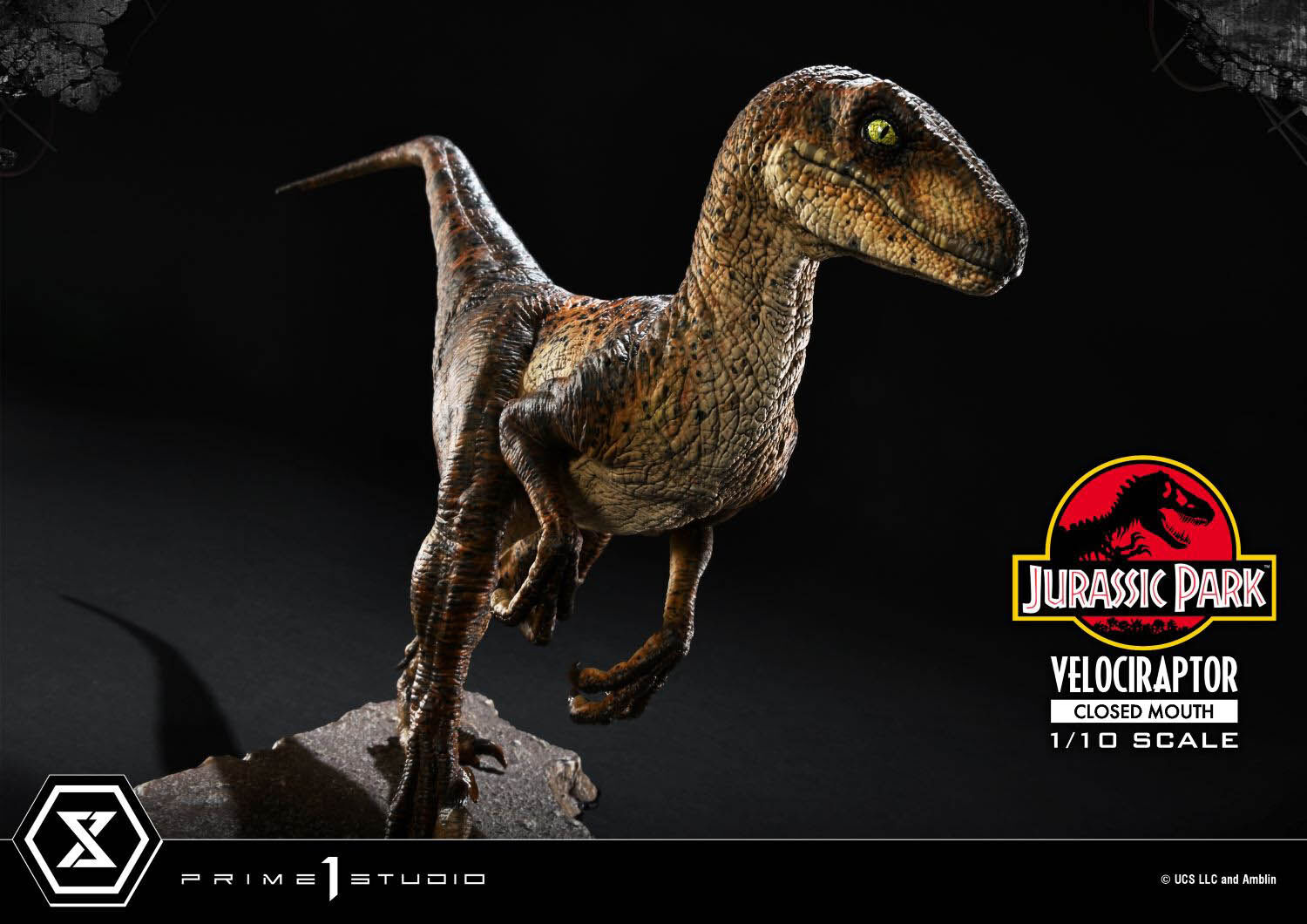 Jurassic Park - Velociraptor - Prime Collectible Figures (PCFJP-08) - 1/10 - Closed Mouth (Prime 1 Studio) photo 20