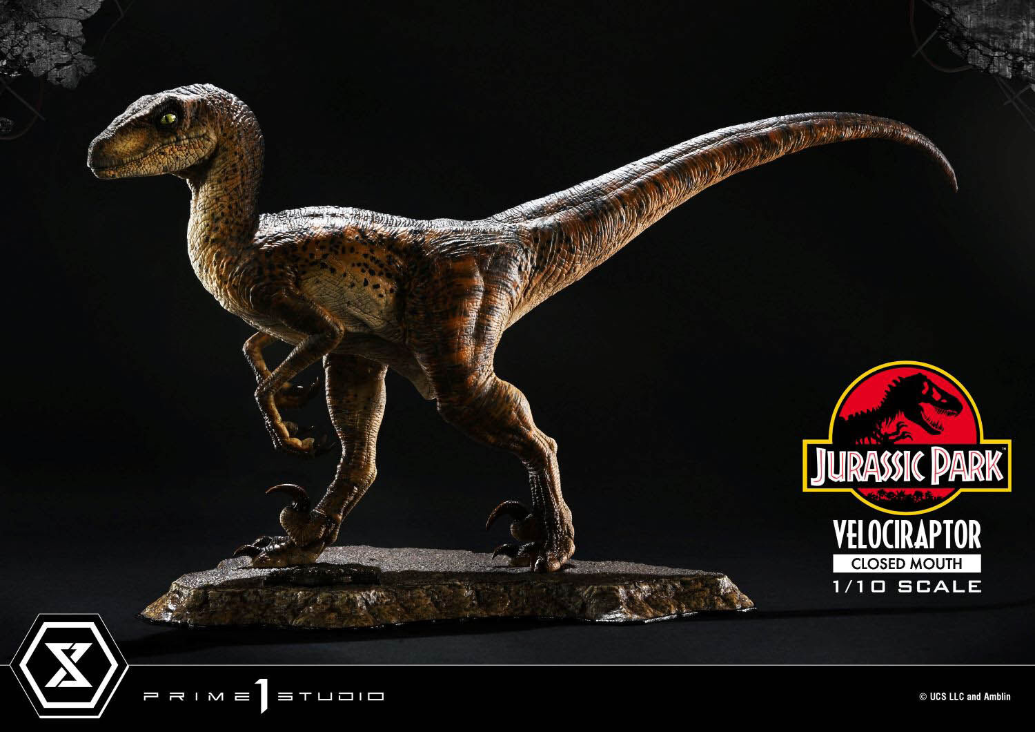 Jurassic Park - Velociraptor - Prime Collectible Figures (PCFJP-08) - 1/10 - Closed Mouth (Prime 1 Studio) photo 23