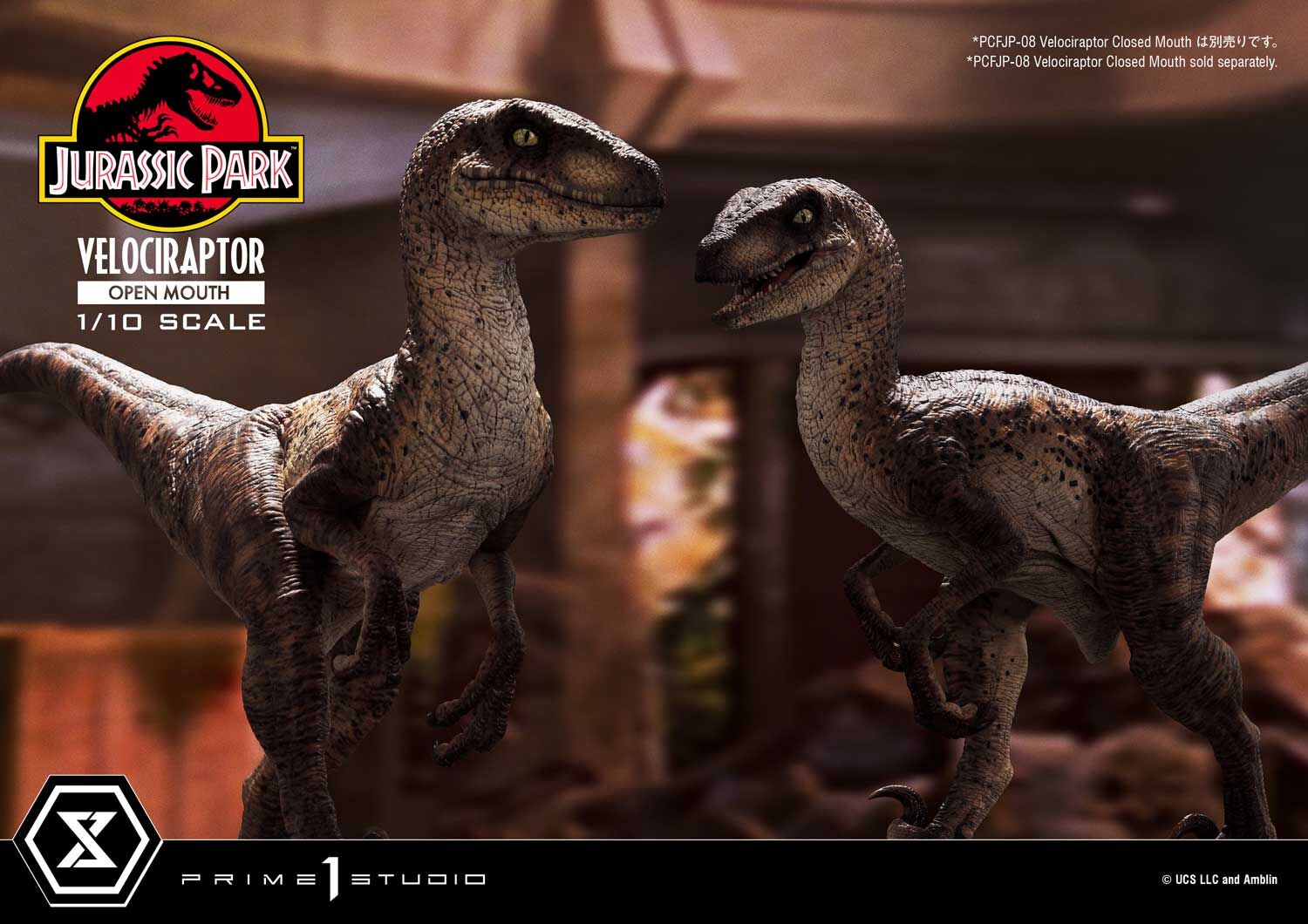 Jurassic Park - Velociraptor - Prime Collectible Figures (PCFJP-08) - 1/10 - Closed Mouth (Prime 1 Studio) photo 29