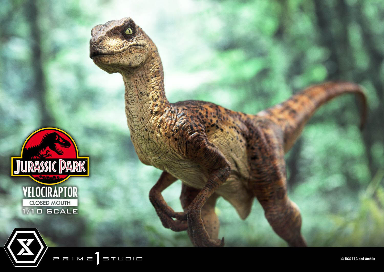 Jurassic Park - Velociraptor - Prime Collectible Figures (PCFJP-08) - 1/10 - Closed Mouth (Prime 1 Studio) photo 30