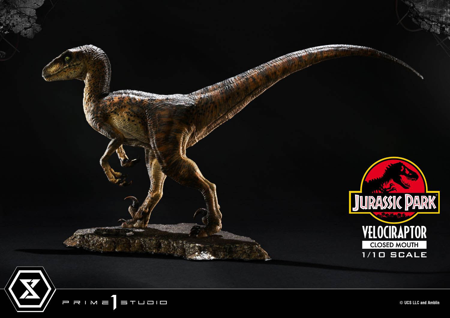 Jurassic Park - Velociraptor - Prime Collectible Figures (PCFJP-08) - 1/10 - Closed Mouth (Prime 1 Studio) photo 35