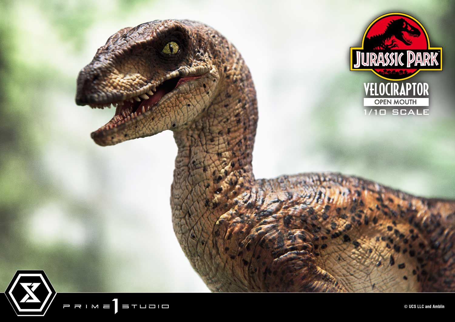 Jurassic Park - Velociraptor - Prime Collectible Figures  (PCFJP-07) - 1/10 - Open Mouth (Prime 1 Studio) photo 25