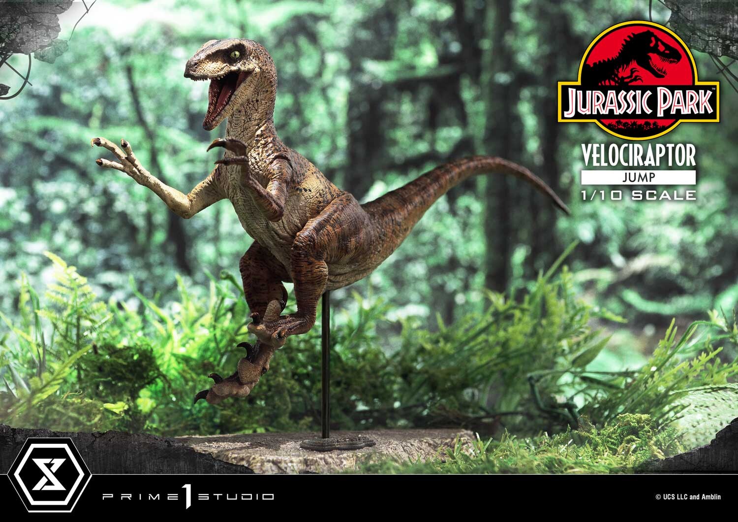 Jurassic Park - Velociraptor - Prime Collectible Figures  (PCFJP-06) - 1/10 - Jump (Prime 1 Studio) photo 3