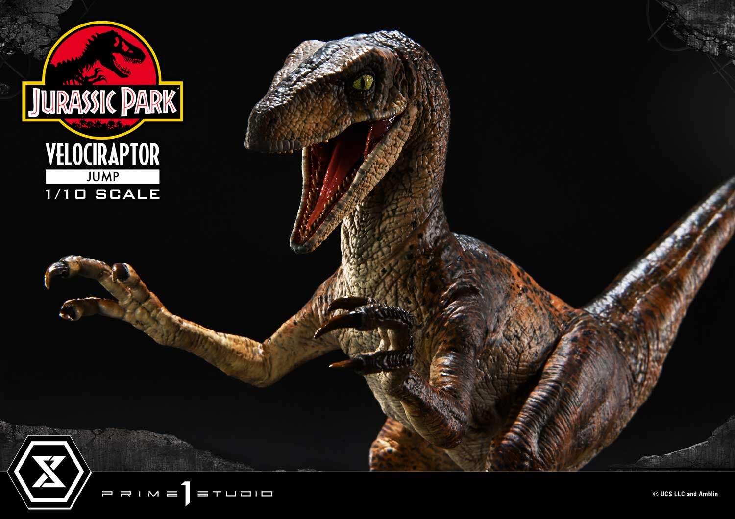 Jurassic Park - Velociraptor - Prime Collectible Figures  (PCFJP-06) - 1/10 - Jump (Prime 1 Studio) photo 4