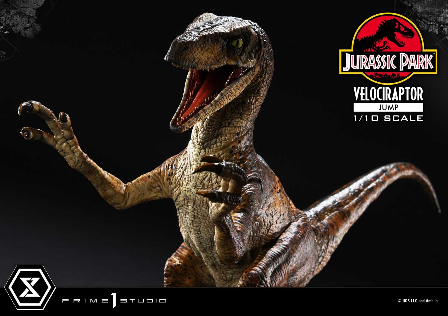 Jurassic Park - Velociraptor - Prime Collectible Figures  (PCFJP-06) - 1/10 - Jump (Prime 1 Studio) photo 7