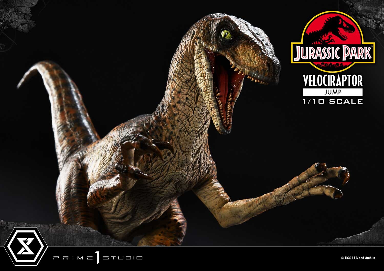 Jurassic Park - Velociraptor - Prime Collectible Figures  (PCFJP-06) - 1/10 - Jump (Prime 1 Studio) photo 8