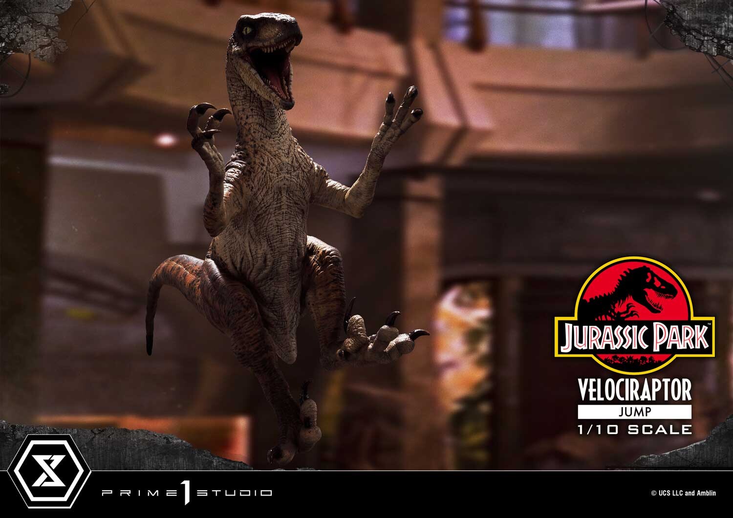 Jurassic Park - Velociraptor - Prime Collectible Figures  (PCFJP-06) - 1/10 - Jump (Prime 1 Studio) photo 14