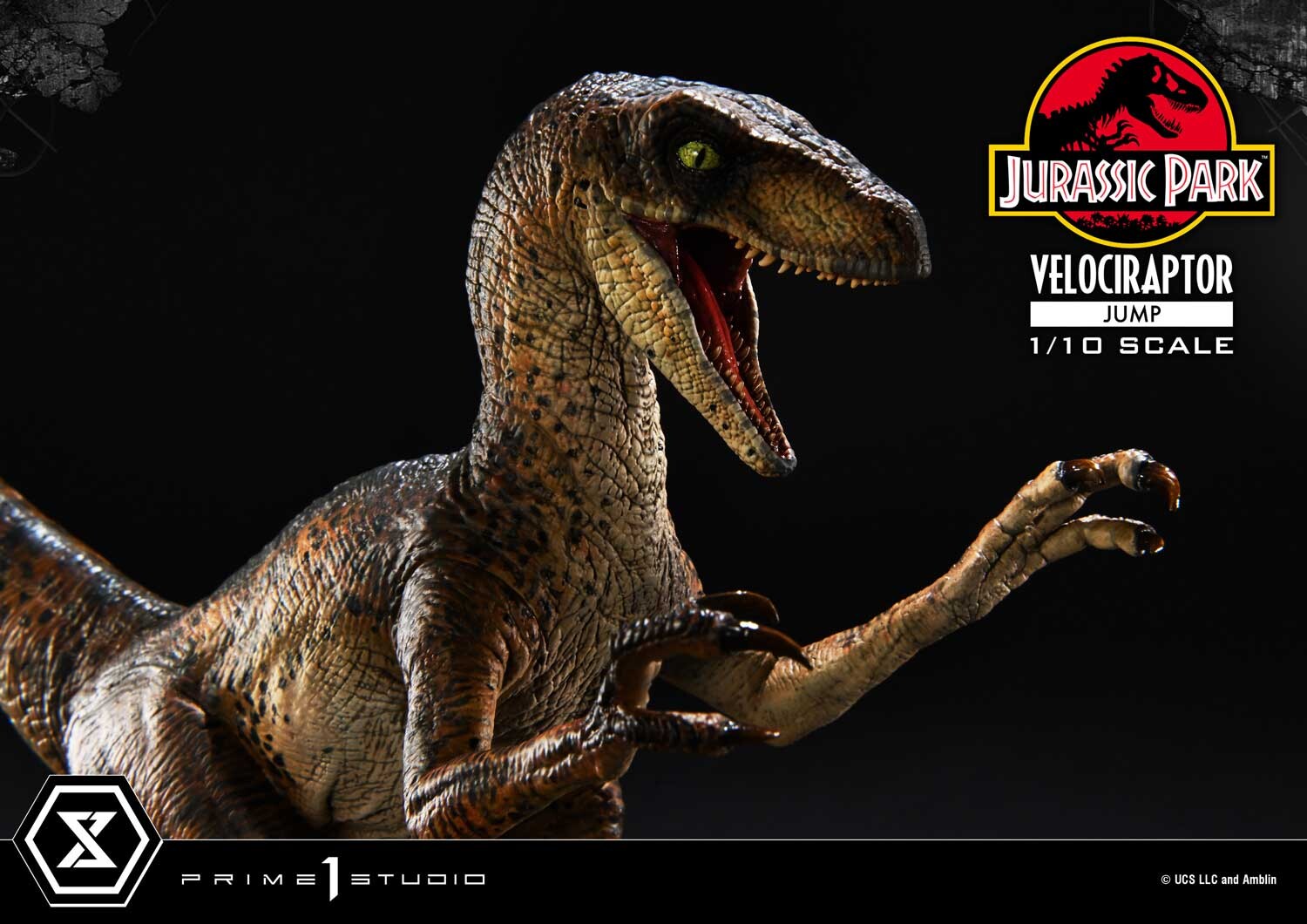 Jurassic Park - Velociraptor - Prime Collectible Figures  (PCFJP-06) - 1/10 - Jump (Prime 1 Studio) photo 18
