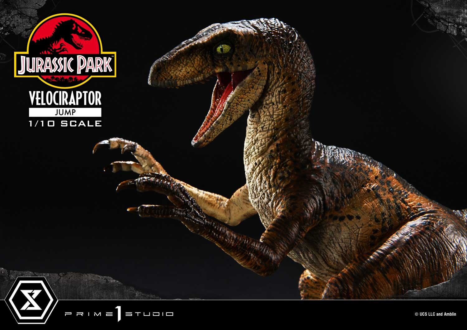 Jurassic Park - Velociraptor - Prime Collectible Figures  (PCFJP-06) - 1/10 - Jump (Prime 1 Studio) photo 19