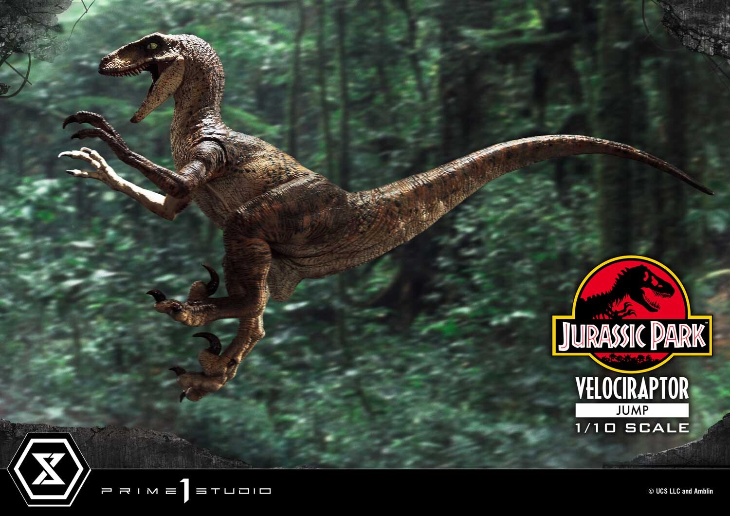 Jurassic Park - Velociraptor - Prime Collectible Figures  (PCFJP-06) - 1/10 - Jump (Prime 1 Studio) photo 21