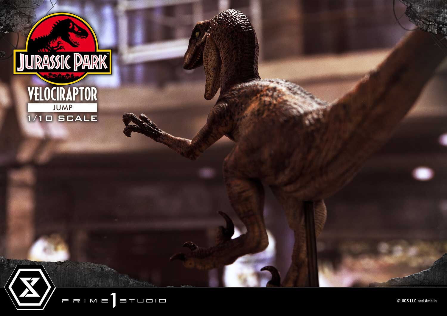 Jurassic Park - Velociraptor - Prime Collectible Figures  (PCFJP-06) - 1/10 - Jump (Prime 1 Studio) photo 26